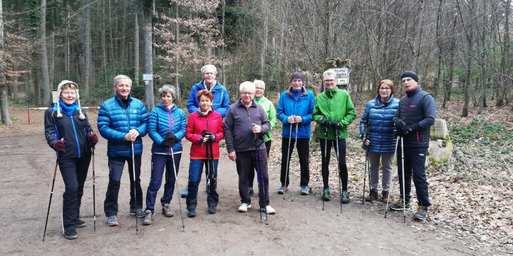 Nordic-Walkingstruppe entwickelt sich positiv