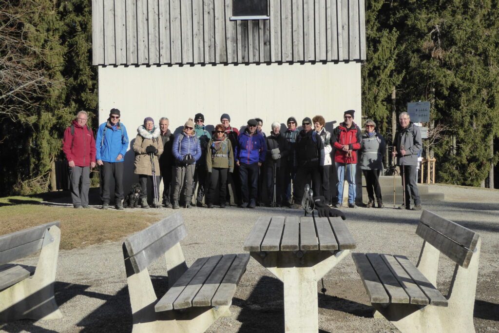 Winterwanderung auf den Schwarzen Grat