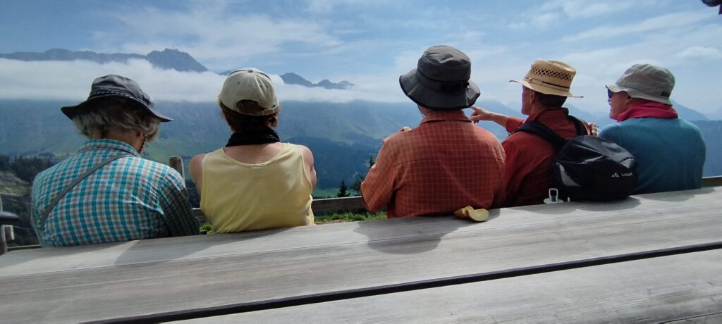 Schöner Tag am Fuß des Säntis