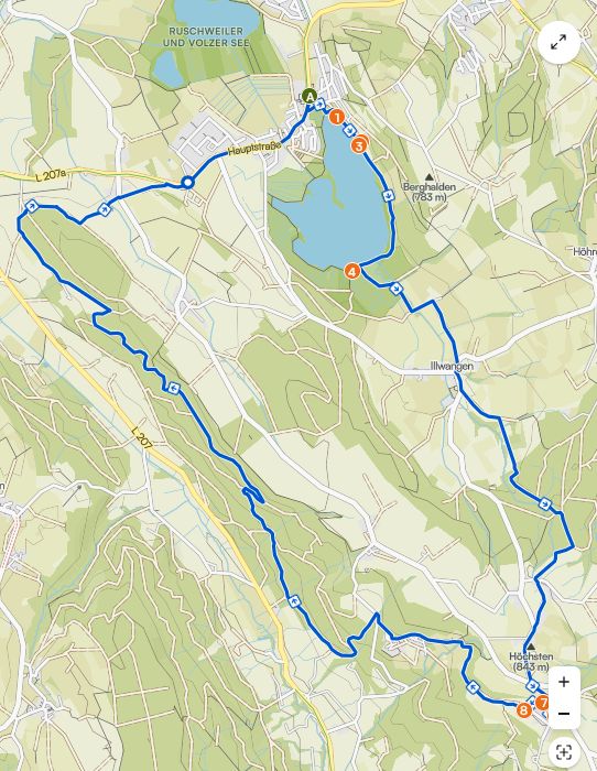 Wanderung rund um den Höchsten